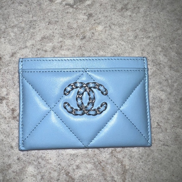 Chanel 19 Card Case - light blue - Picture 7 of 7